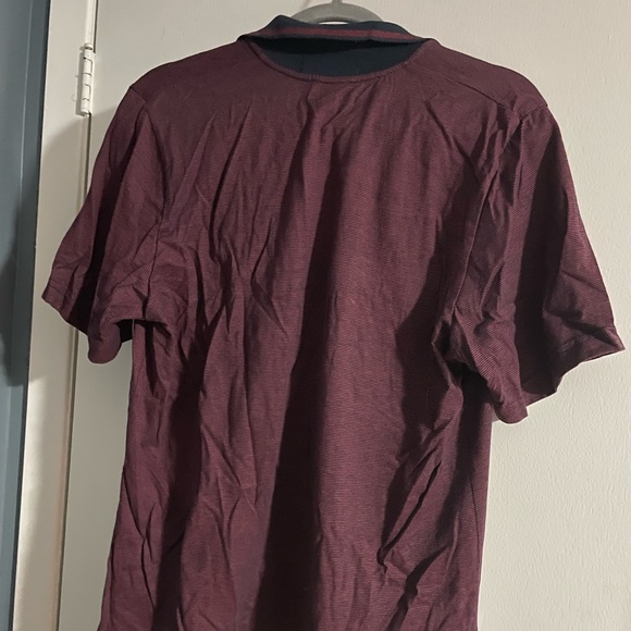 Ash City Ladies Burgundy Golf Shirt Size XL - Picture 3 of 3